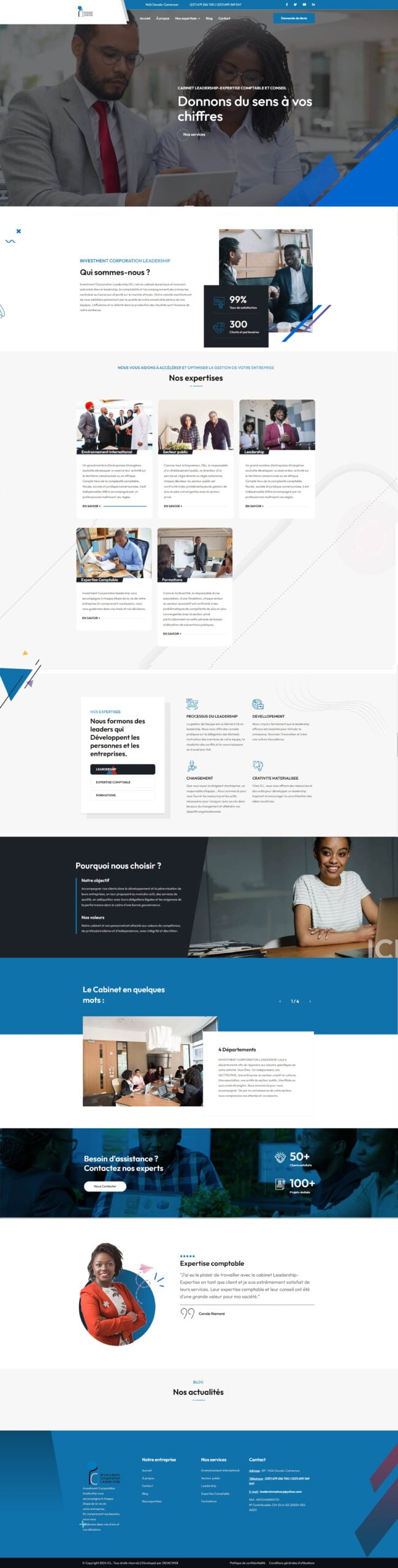 Présentation investCorporation Leadership